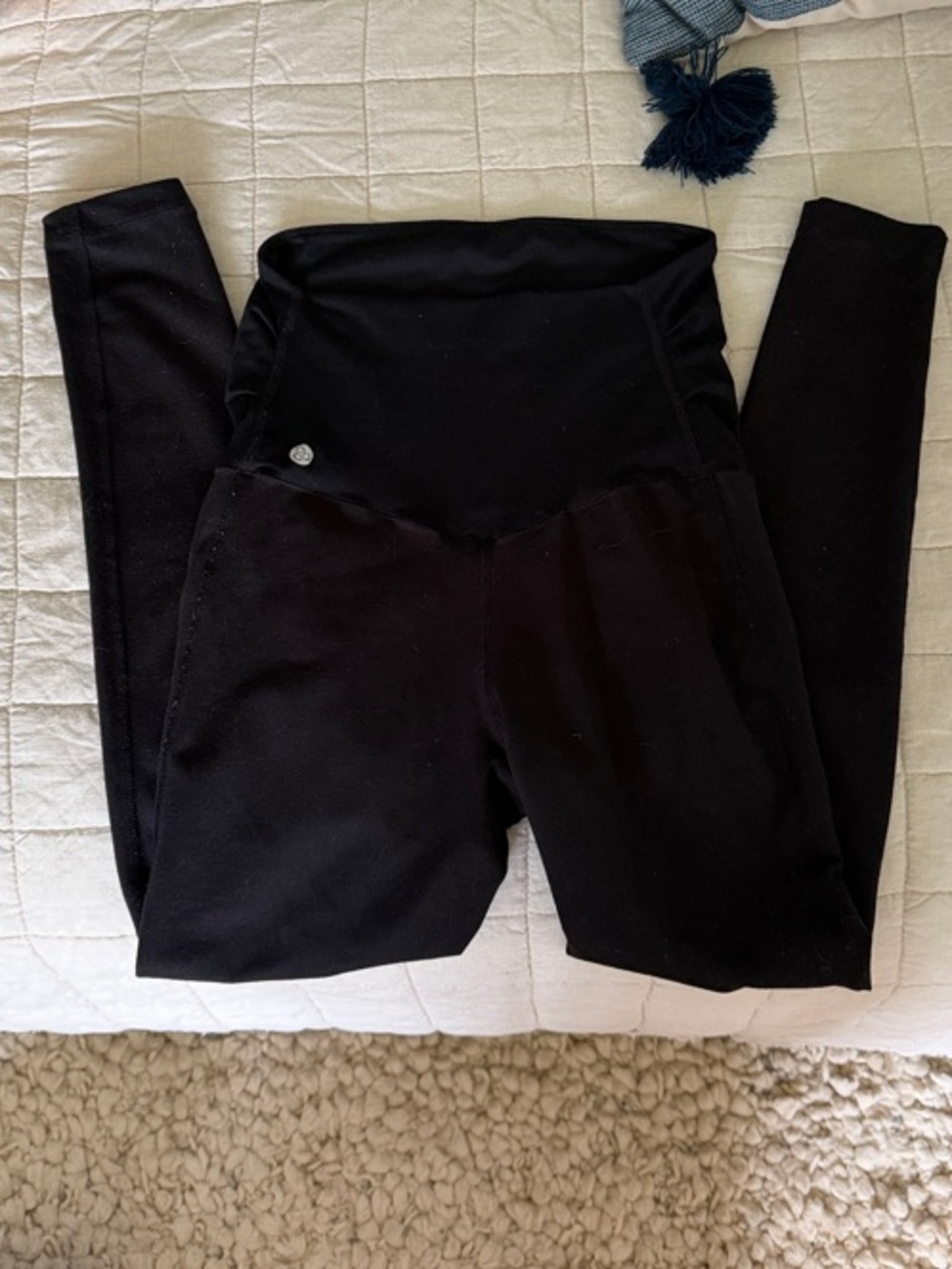Zella classic Black Maternity Leggings
